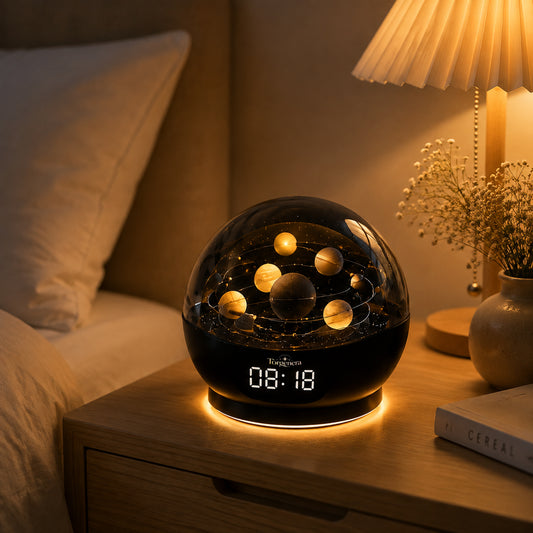 Torgenera Galaxy Projection Alarm Clock